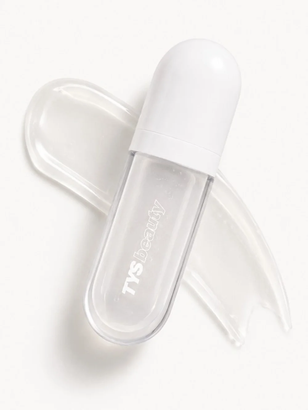 NIB TYS Beauty LYCHEE LIP BUTTER Shea Butter Infused Lip Gloss Clear 6.5 ml